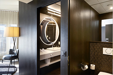 Badezimmer Hotel Contintental Park