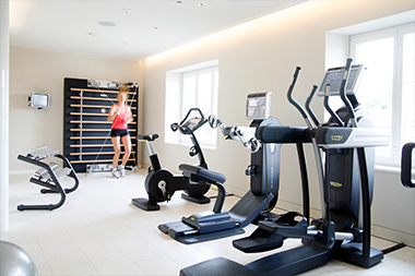 Fitnessraum und Gym Hotel Schweizerhof