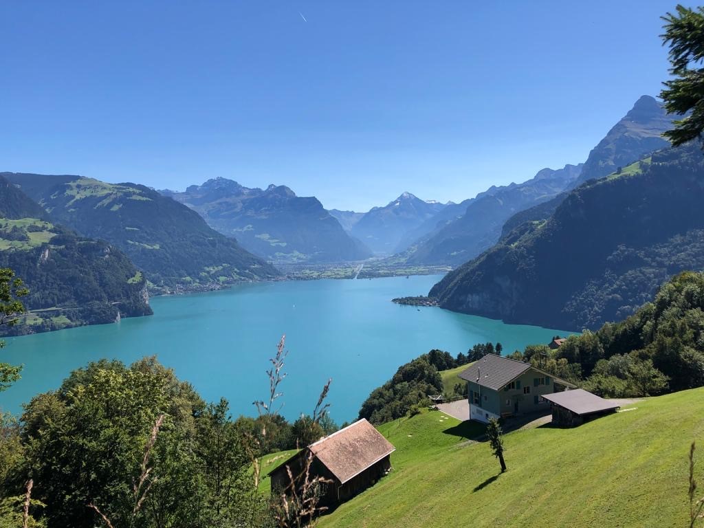 Aussicht auf den Luzerner See