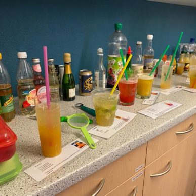 Blockwoche Blib Gsund Sirupdegustation