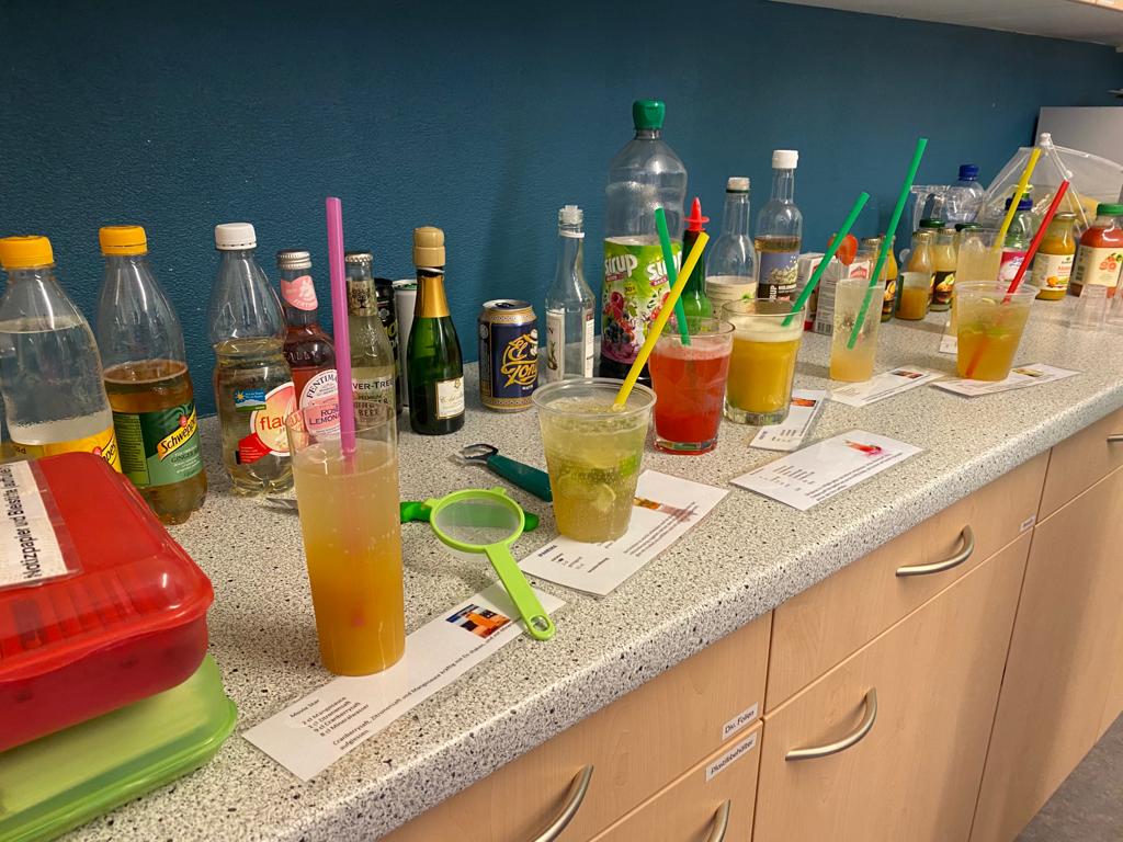 Blockwoche Blib Gsund Sirupdegustation