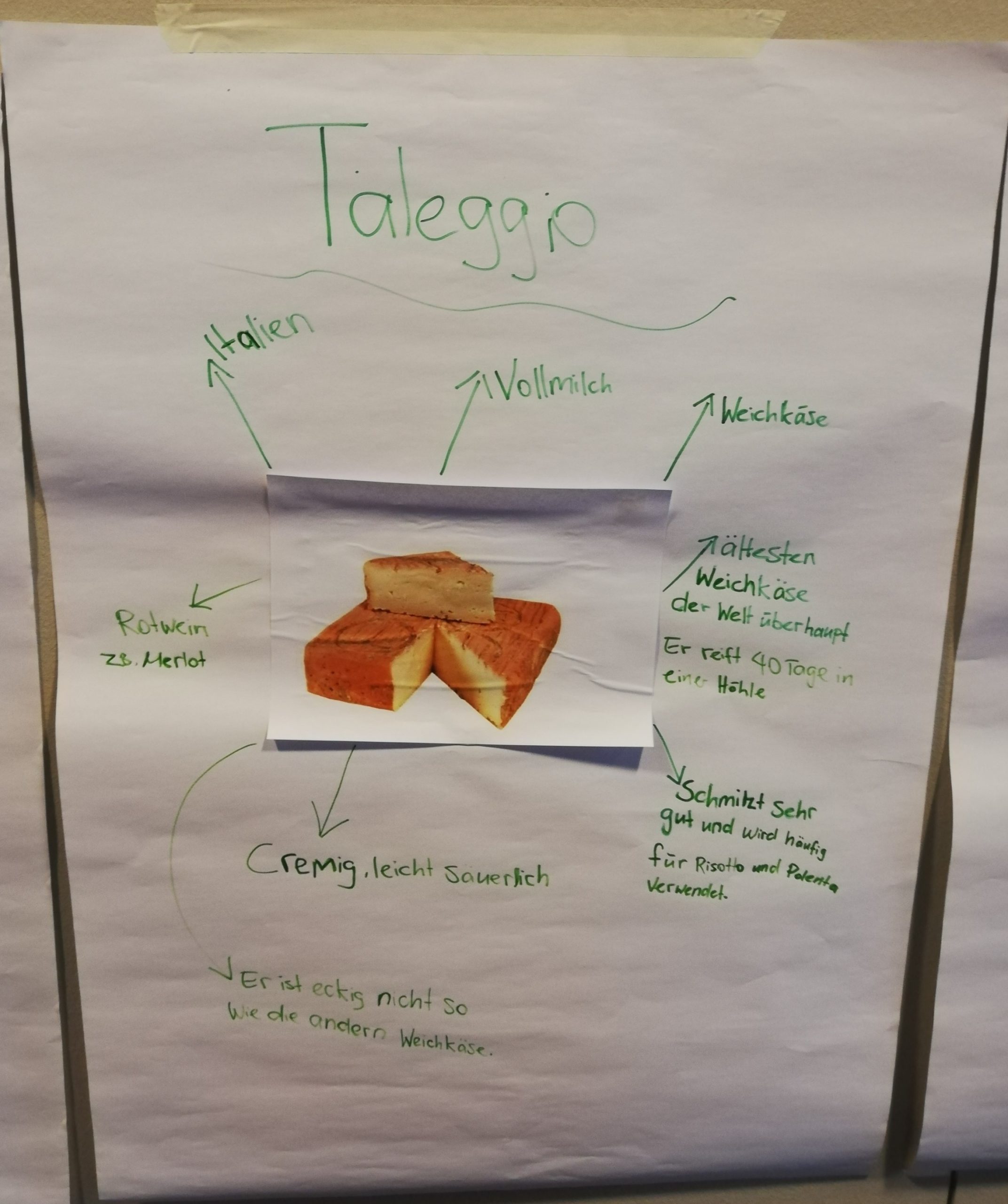 Ausbildung Blockwoche Schulung Käse