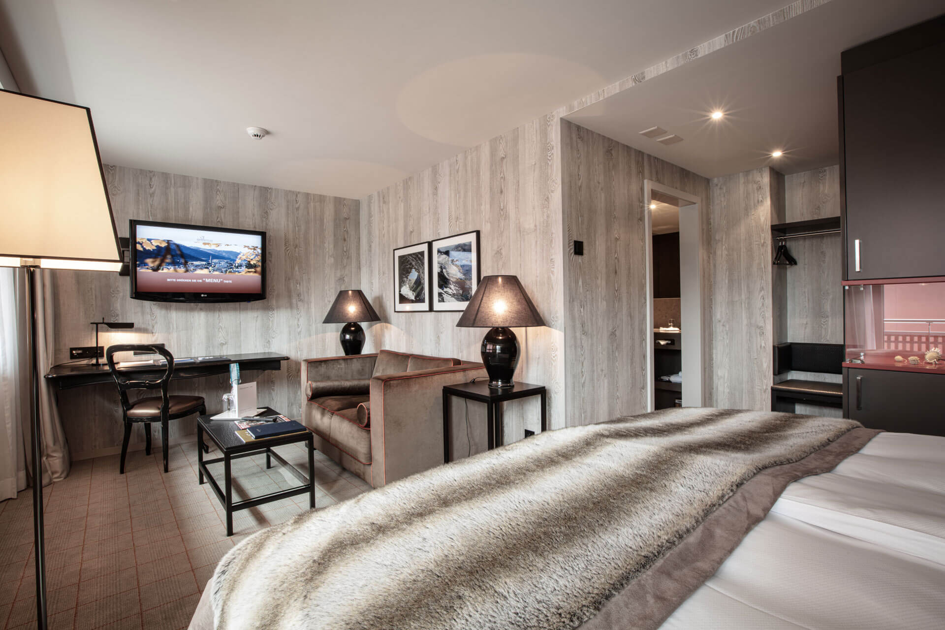 Doppelzimmer Grischa Hotel