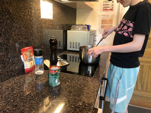 Kochen auf WG