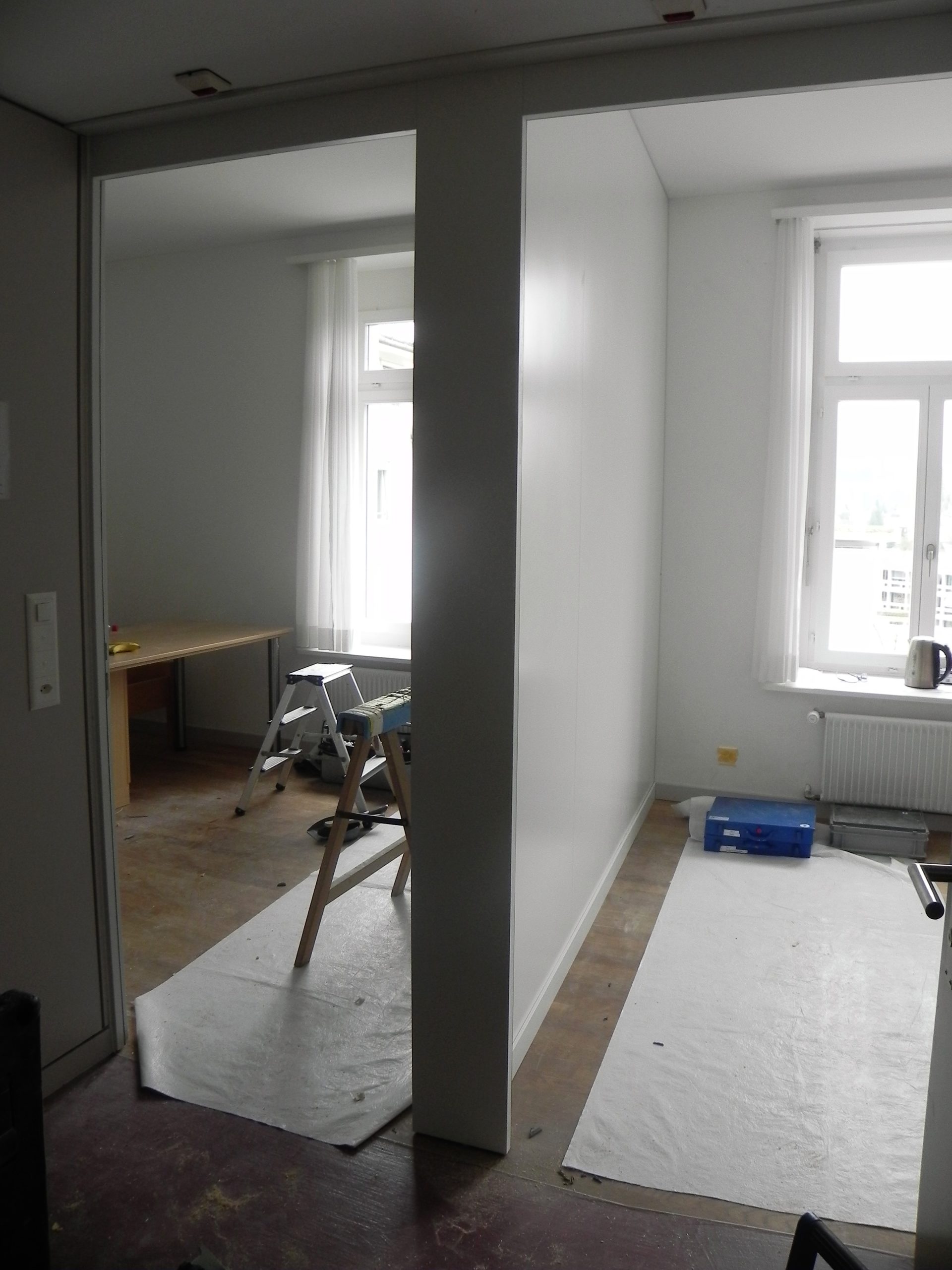 Umbau Doppelzimmer