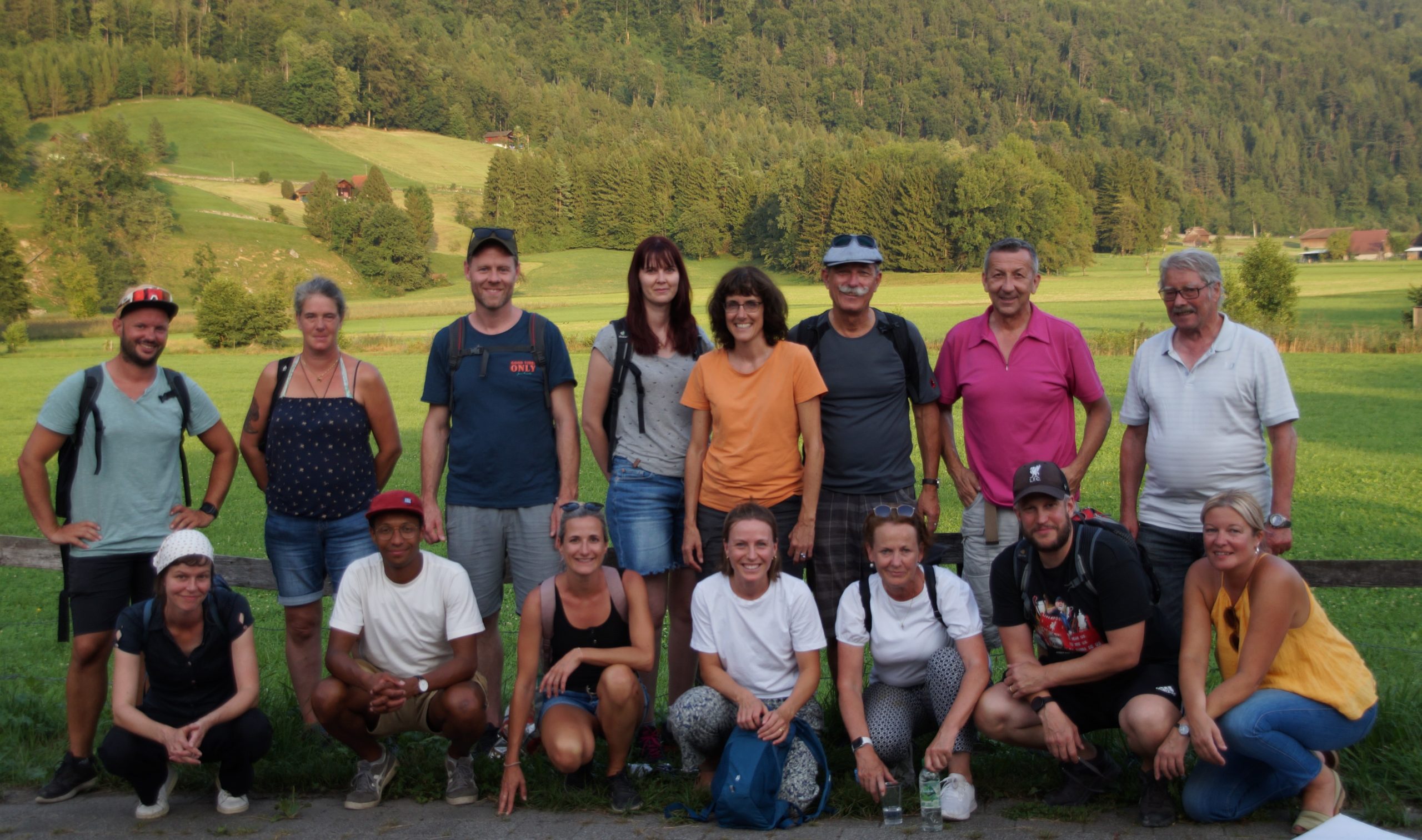 Gruppenfoto Mitarbeiteranlass